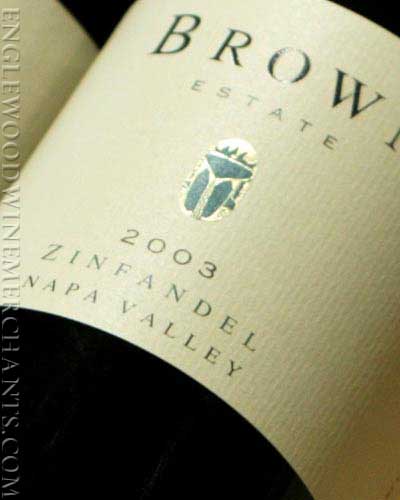 2021 Brown Estate, Zinfandel, Napa Valley