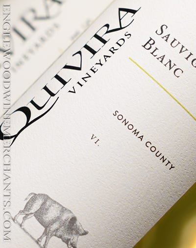 2020 Quivira Sauvignon Blanc Sonoma