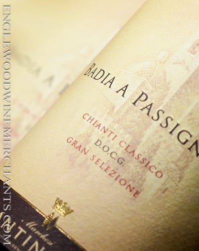 2021 Antinori Badia a Passignano Chianti Classico Gran Selezione