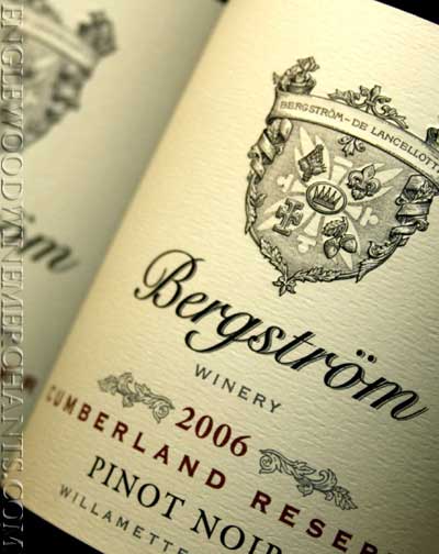 2023 Bergstrom Winery, Cumberland Reserve Pinot Noir, Willamette Valley