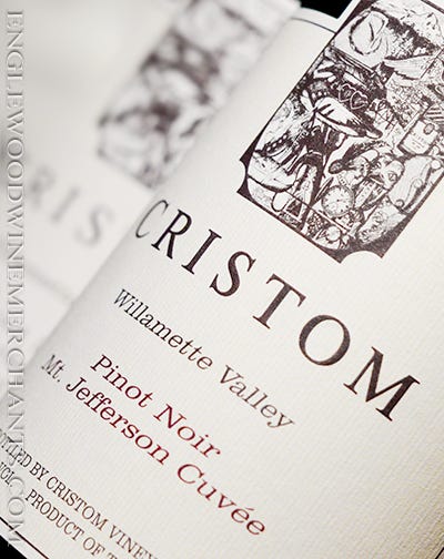 Cristom top pinot noir