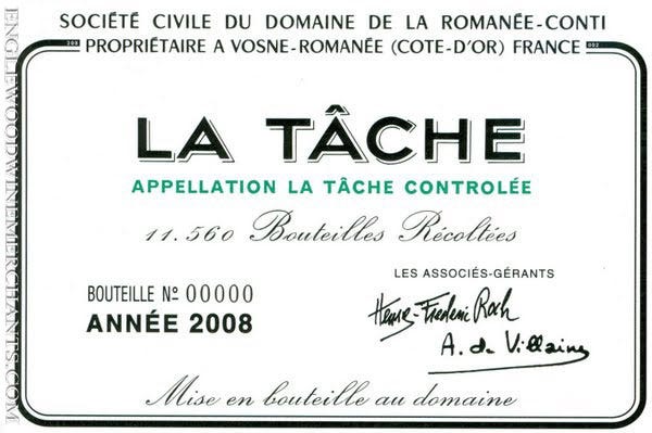 2016 Domaine de la Romanée-Conti, "La Tache" Grand Cru Monopole • OWC Six Pack • DRC