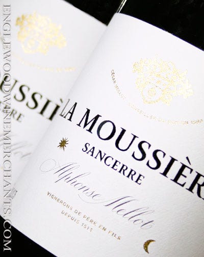 2022 Alphonse Mellot, "La Moussiere" Sancerre Blanc