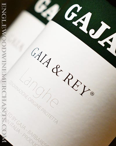 2021 Gaja, "Gaia & Rey" Langhe Chardonnay