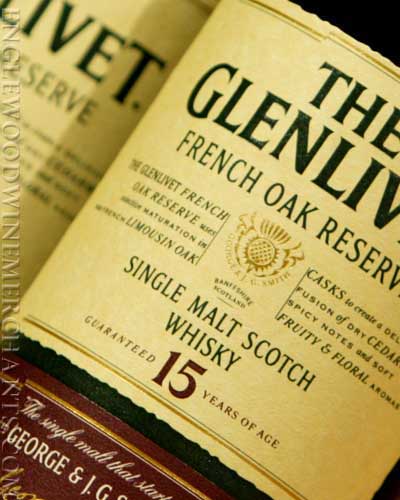 Glenlivet 15 Year Single Malt Scotch Whiskey