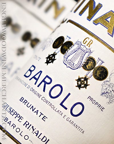 ワイン RINALDI BAROLO 2015 Brunate 2015 Guiseppe Rinaldi, 