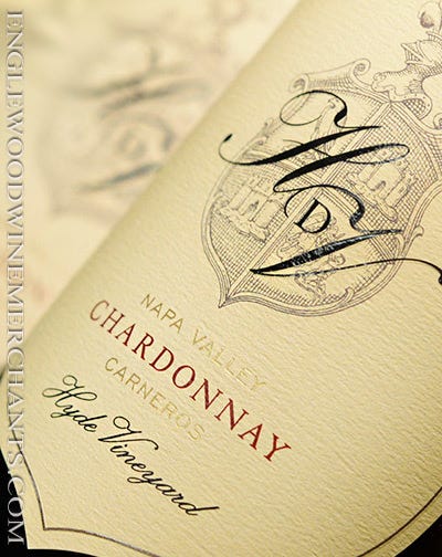 2020 HdV, "Hyde Vineyard" Chardonnay, Napa Valley