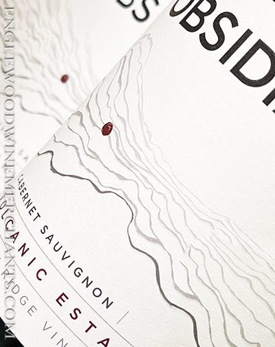 2021 Obsidian Ridge, Volcanic Estate Cabernet Sauvignon Red Hills Lake County