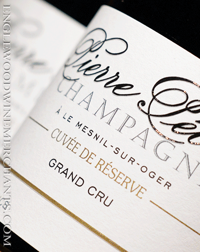 Pierre Peters, "Cuvee de Reserve" Grand Cru Champagne "Le Mesnil" Blanc de Blancs
