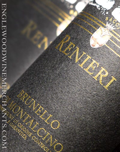 2016 Renieri, Brunello di Montalcino