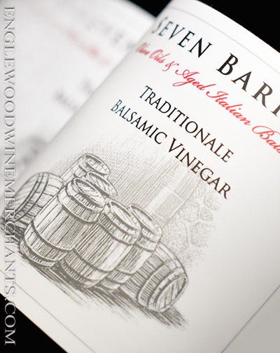 Seven Barrels, "Traditionale" 25 Year Aged Balsamic Vinegar (12.7 oz)