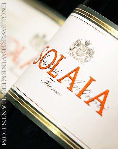 ワイン ANTINORI SOLAIA 2001 Toscana 750ml Solaia Antinori 2001 (750ML) | Red | Blend | Zachys Wine