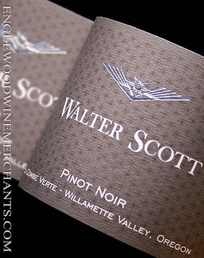 2018 Walter Scott, "La Combe Verte" Pinot Noir, Willamette Valley