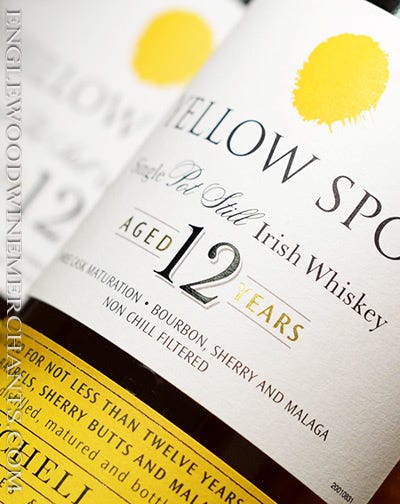 Yellow Spot, 12 Year Single "Pot Still" Irish Whiskey