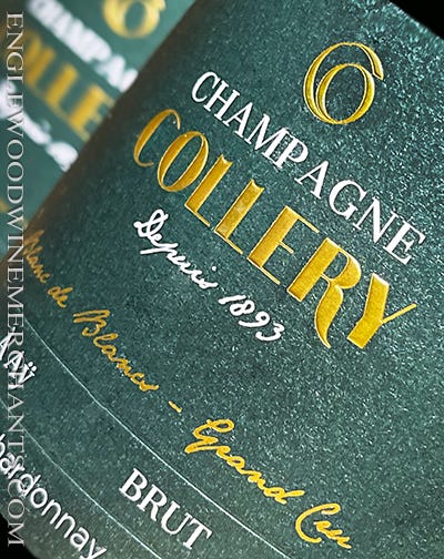 Collery Champagne Grand Cru Brut Blanc de Blancs