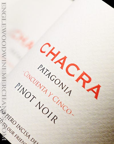 2022 Chacra, "Cincuenta y Cinco" Pinot Noir