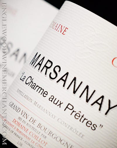 2019 Domaine Coillot, Marsannay "La Charme aux Pretres"