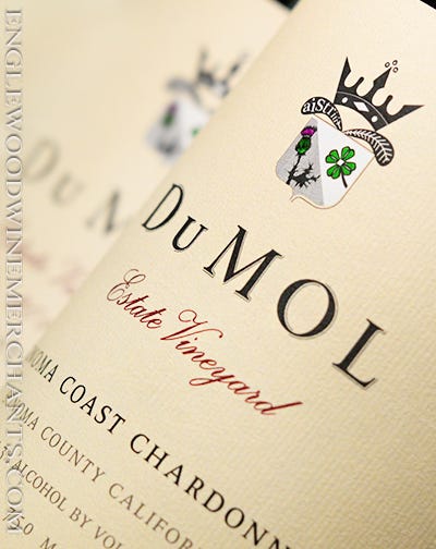 2017 DuMol, "Estate Vineyard" Chardonnay, Sonoma Coast