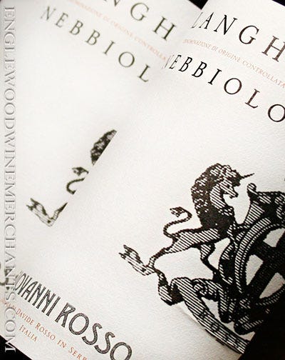 2023 Giovanni Rosso, Langhe Nebbiolo, Piedmont