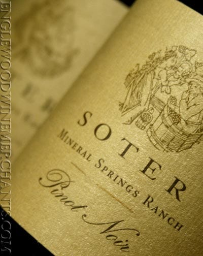 2019 Soter, "Mineral Springs Ranch" Pinot Noir, Willamette Valley