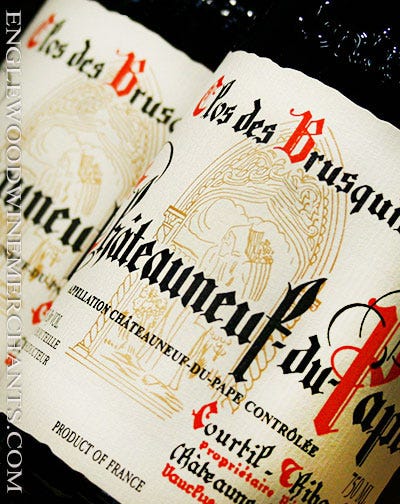 2022 Clos des Brusquieres, Chateauneuf-du-Pape, Rhone