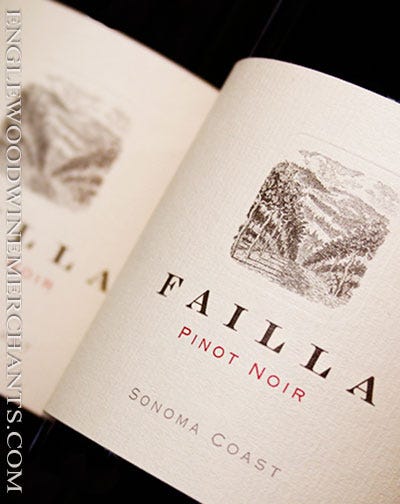 2016 Failla, Pinot Noir, Sonoma Coast