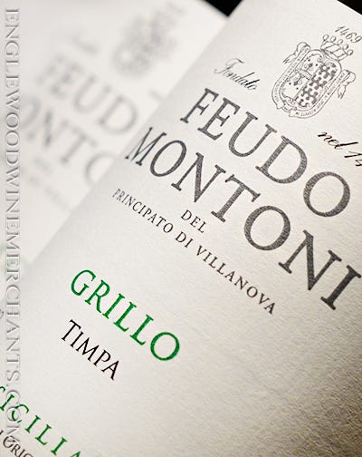 2023 Feudo Montoni, Grillo "Timpa" Sicily