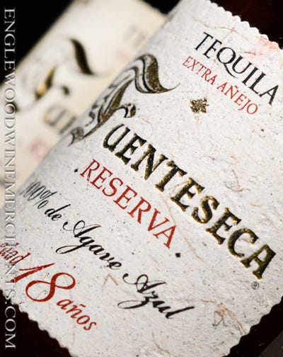 Fuenteseca Reserva, 18 Years, Extra Anejo Tequila