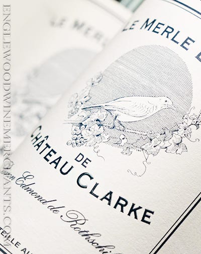 2018 Le Merle Blanc de Chateau Clarke, Médoc