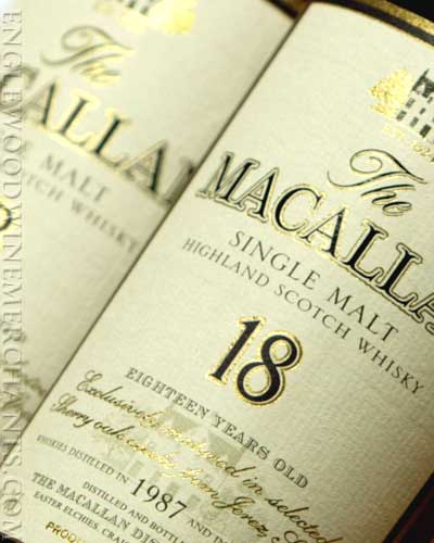 Macallan, 18 Year, Single Malt Scotch Double Cask