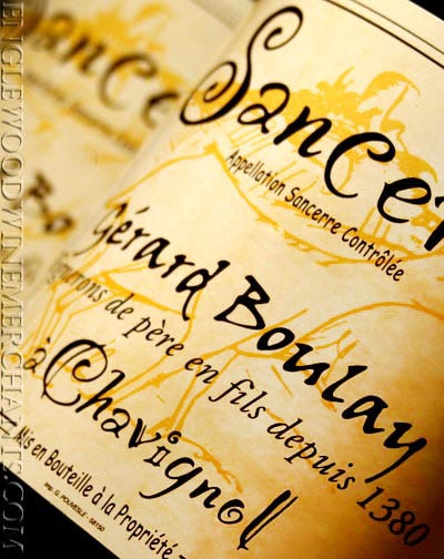 2024 Gerard Boulay, "Chavignol" Sancerre, Loire