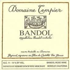 2019 Domaine Tempier, Bandol Rosé, Provence