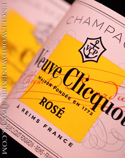 Veuve Clicquot, Brut Rosé Champagne